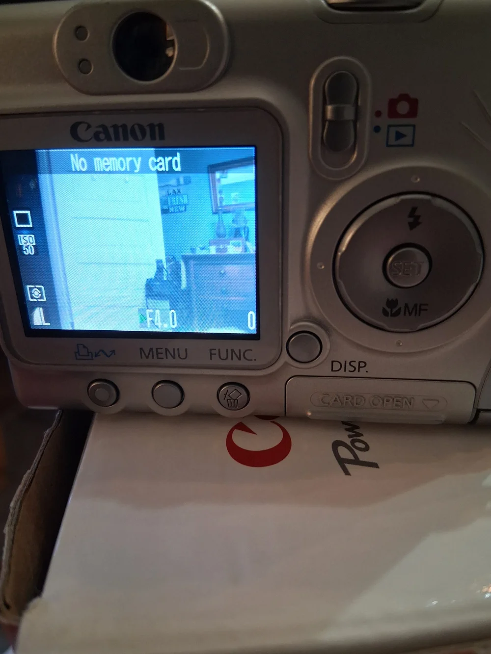 Canon compact point